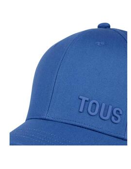 Gorra Tous logo metal azulón