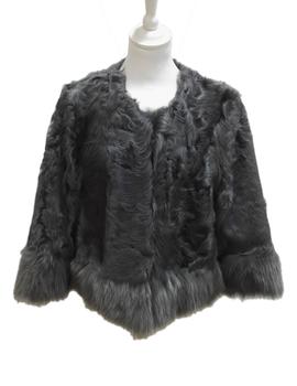 CHAQUETA PELO LAMB FUR GRIS