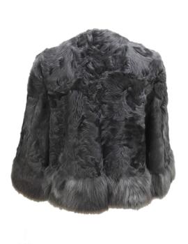 CHAQUETA PELO LAMB FUR GRIS