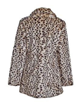 ABRIGO MANCHA ANIMAL PRINT