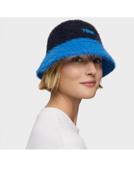 Gorro Tous Fluffy color azul