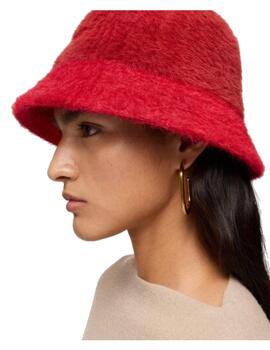 Gorro Tous Fuffy color rojo