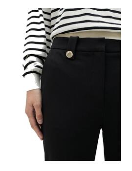 Pantalón Lola Casademunt campanita slim negro