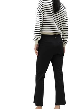 Pantalón Lola Casademunt campanita slim negro