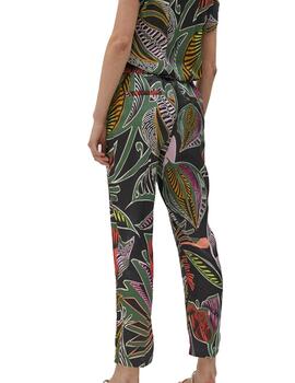 Pantalón Lola Casademunt jogger estampado floral