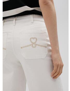 Denim Lola Casademunt recto blanco