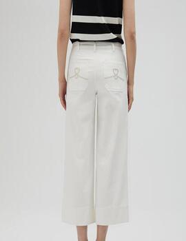Denim Lola Casademunt recto blanco