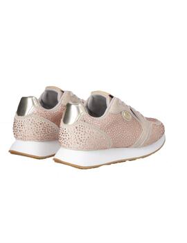 Zapatilla Liu.jo Vibe con strass nude