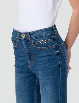 Vaquero Fracomina Cropped Bootcut stonewash