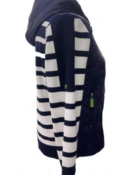 Chaqueta Scorzzo rayas marineras combinada
