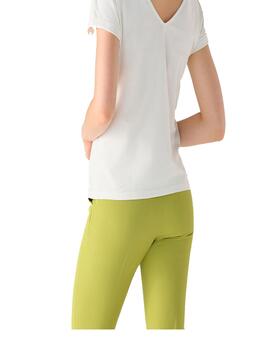 Pantalón Cristina Barros corte vestir verde
