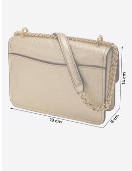 Bolso Michael Kors Claire piel dorado