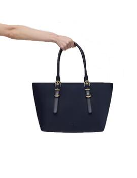 Capazo Tous L. Buckles soft azul marino