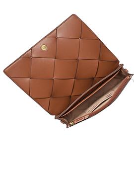Bolso Michael kors Jet Set mediana piel trenzada