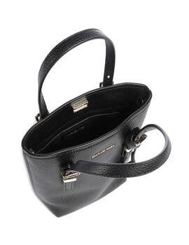 Bolso Michael Kors Quiin piel granulada negra