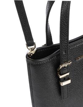 Bolso Michael Kors Quiin piel granulada negra