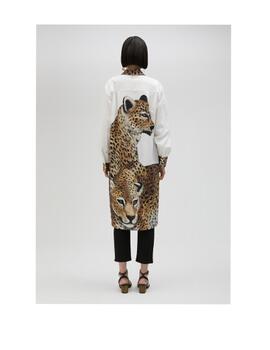Camisa Lola Casademunt  larga tigre parte trasera