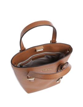 Bolso Michael Kors Quinn piel granulada camel