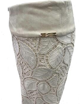 Pantalón Cristina Barros culotte en crochet