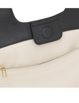 Capazo Tous m. Lirio Canvas negro-beige