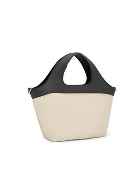 Capazo Tous m. Lirio Canvas negro-beige