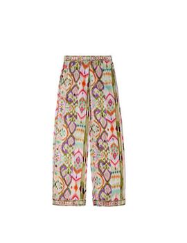 Pantalón Lola Casademunt seda estampado multi