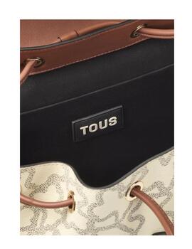 Mochila Tous Kaos Icon beige - multi