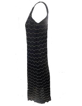 Vestido Montoto conchas con brillo