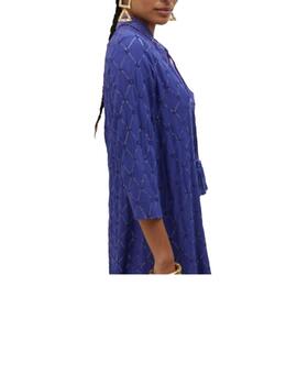 Vestido Lola Casademunt manga 3/4 con lentejuelas