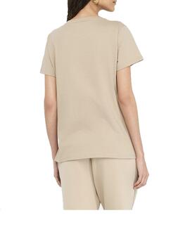 Camiseta Liu.Jo dibujo corana y logo en lentejuela