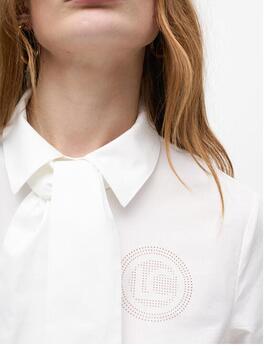 Camisa Lola Casademunt detalle logo en laser