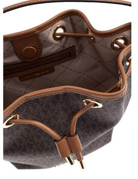 Bolso Michael Kors Avery bombonera con logos