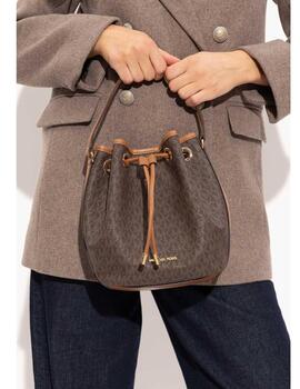 Bolso Michael Kors Avery bombonera con logos