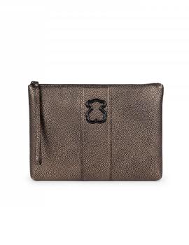 CARTERA MANO TOUS ALFA COBRE