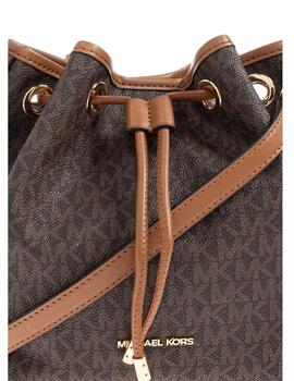 Bolso Michael Kors Avery bombonera con logos