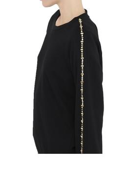 Sudadera Liu.Jo Better con strass negra