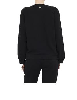 Sudadera Liu.Jo Better con strass negra