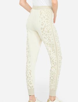 Pantalón Liu.Jo con animal print dorado
