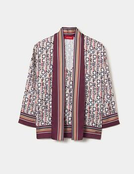 Blusa Lion Of Porches logotipada con lazada