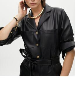 Collar lola Casademunt corto tubo efecto piel