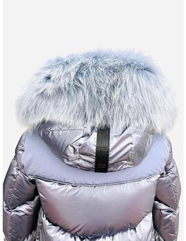 Parka Dichi Ivón azul fox degradado