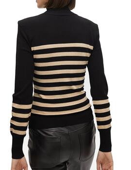 Jersey Lola Casademunt cuello alto rayas botones