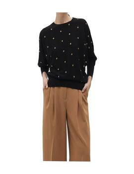 Jersey Lola Casademunt eyelets negro