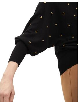 Jersey Lola Casademunt eyelets negro