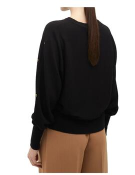 Jersey Lola Casademunt eyelets negro