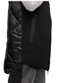Chaleco Lola Casademunt plumas midi negro