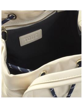 Bolso Tous bombonera Empire Soft beige