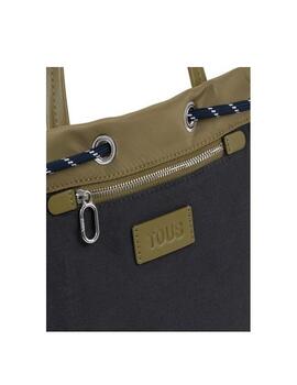 Bolso Tous bombonera Empire Soft verde