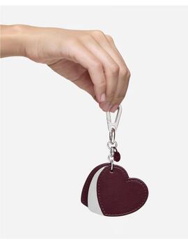 Llavero Tous triple bear heart burdeos