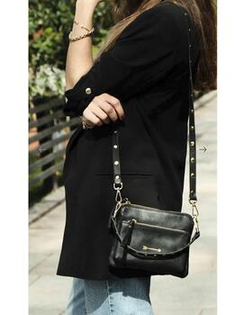 Bolso Mercules Bugsy piel negro